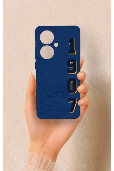 Vip Case Oppo Reno 11F Compatible 1907 Palamut Patterned Silicone Case