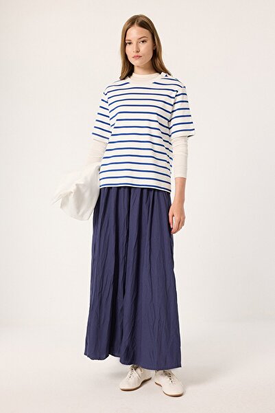 Touché Privé Crush Textured Maxi Skirt