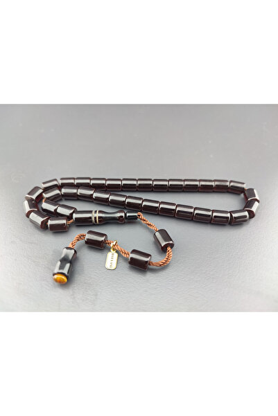 İskeçe Tesbih Hayyani Masterpiece Full Handmade Double Sanding Double Polishe...