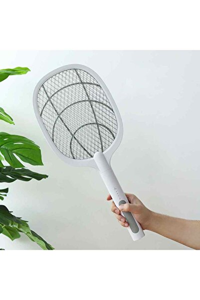 Generic Rachetă electrică reîncărcabilă pentru țânțari și insecte, cu suport ...