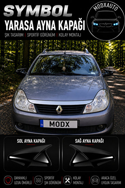 MODxAUTO RENAULT SYMBOL 2009-2012 ARACA ÖZEL YARASA AYNA KAPAĞI A+
