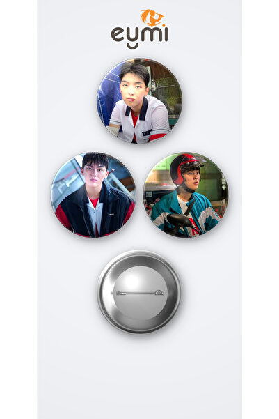 Eymi Design Weak Hero Class K-draması Ahn Suho ( Choi Hyunwook ) 3'lü Metal R...