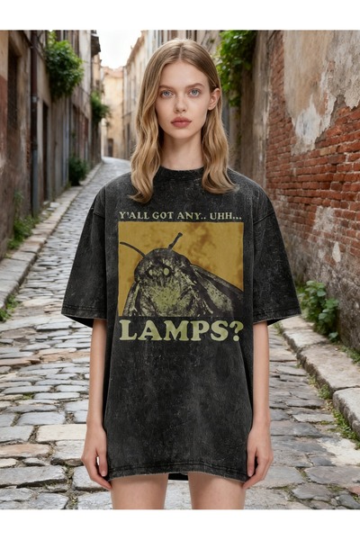 MSEF تي شيرت نسائي من Moth Meme Streetwear Vintage، قميص قطني للجنسين