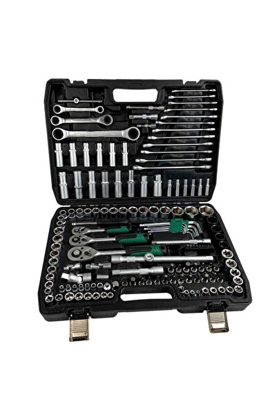 Generic Set de chei tubulare de 151 de piese