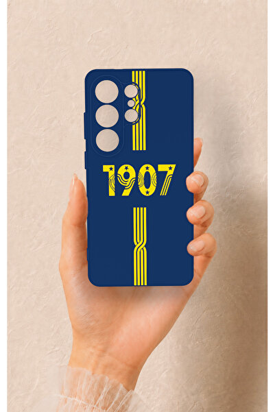 Vip Case Samsung S26 Ultra Uyumlu 1907 Kemer Desenli Silikon Kılıf