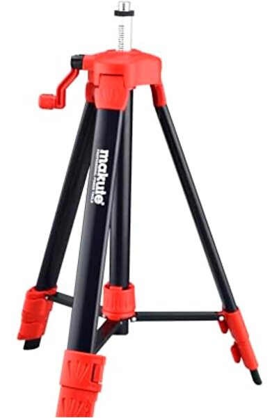 MAKUTE 1.2m Aluminum/Steel laser lever stand Adjustable Height Stable Base Fo...