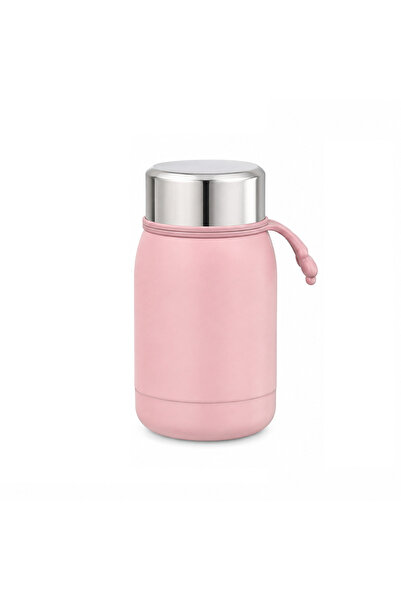 wei Mini thermos, leak-proof, stainless steel+PVC, pink, 220 ml