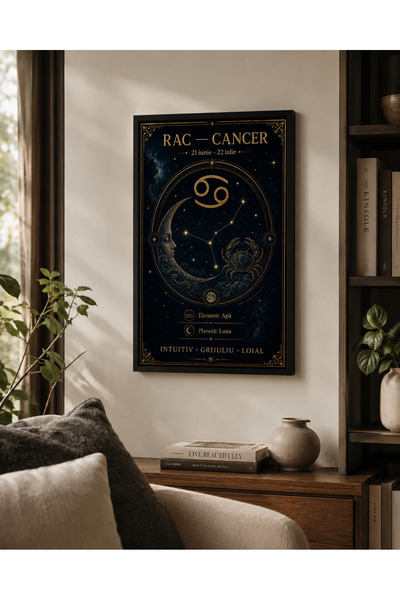 Miutic Print Studio Tablou Zodia Rac – , Tablou Zodiacal Decorativ