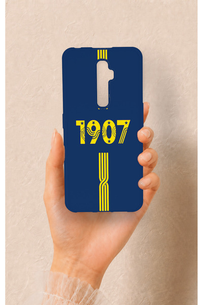 Vip Case Oppo Reno 2Z Uyumlu 1907 Kemer Desenli Silikon Kılıf
