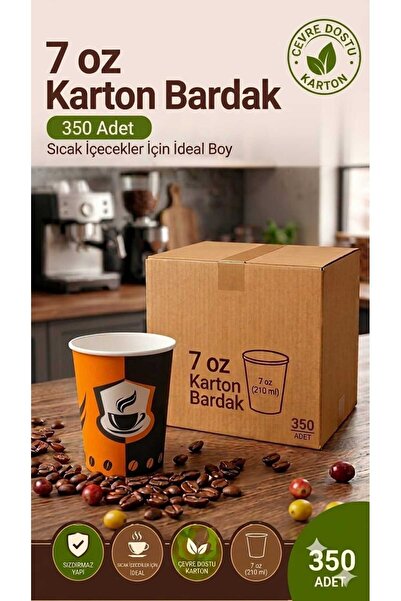 Çorlu Cup 7 OZ KARTON BARDAK 350 ADET