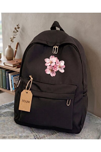 Touz Moda Flowers Daisy Design Backpack School Bag