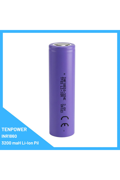 INR18650 3200 maH 3.6V Li-Ion Pil
