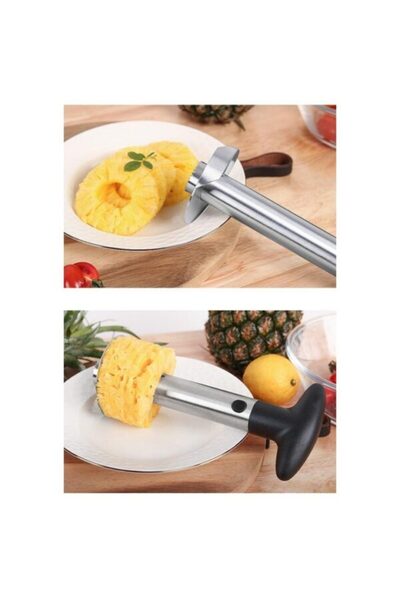 Generic Dispozitiv manual pentru curățat și feliat ananas