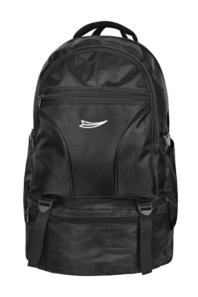 GALB LEATHER Unisex Black Dagci Travel and Backpack Cod 3820