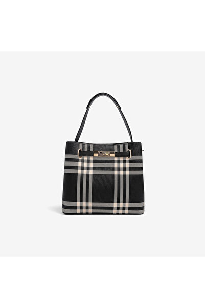 Silver Polo Women's / Girls' Sp1293-M212 Handbag Black - Black
