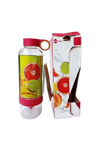 Generic Sticlă sport cu infuzor pentru prepararea sucului