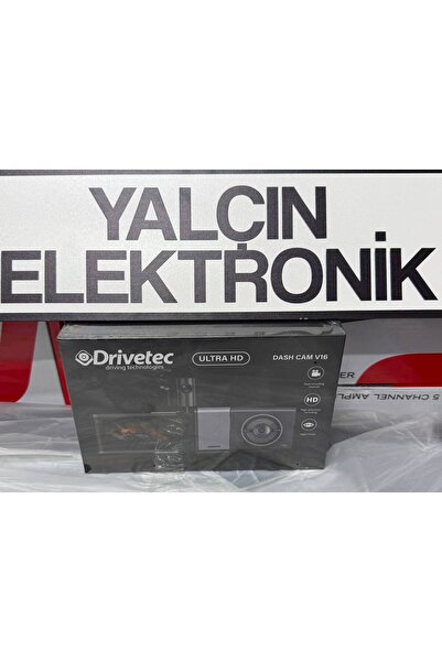 drivetec v16 2 Kameralı Araç Kayıt ultra hd Kamerası 4k YALÇIN ELEKTRONK