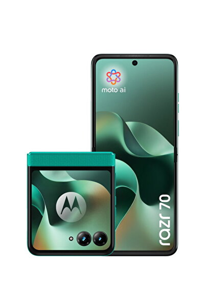 Motorola Telefon mobil razr 70, 256GB, 8GB RAM, 5G, PANTONE Sporting Green (V...