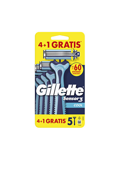Gillette Lame de ras de unică folosință SENSOR3 COOL, 4 bucăți