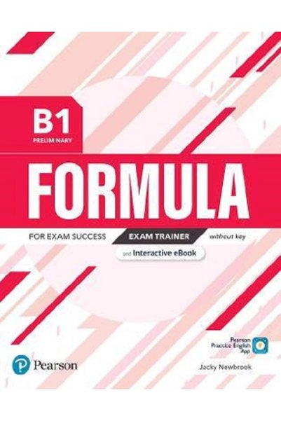 Pearson Manual de pregătire pentru examenul preliminar Formula B1, fără cheie...