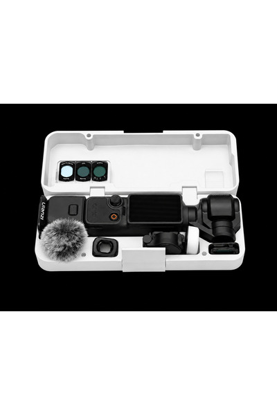 MobiusLab Osmo Pocket 4 Uyumlu 3D Baskı Koruma ve Taşıma Kutusu – Aksesuar Bö...