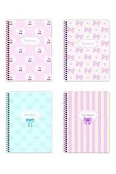 KESKİN COLOR Keskin 16,5X22,5 120 Yp. Unlined Spiral Bound Hard Cover Noteboo...