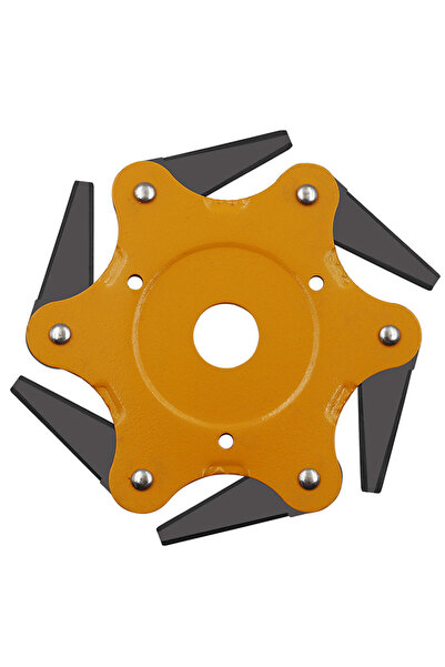 OEM Cap de tuns pentru motocoasa, 6 Lame, Galben