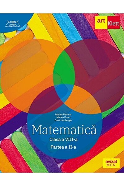 Grupul Editorial Art Matematica - Clasa 8 Partea 2 - Traseul albastru - Mariu...