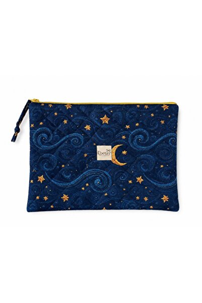 Betay Studio Betay Kapitone Fermuarlı Laptop Bilgisayar Kılıfı 29x39cm