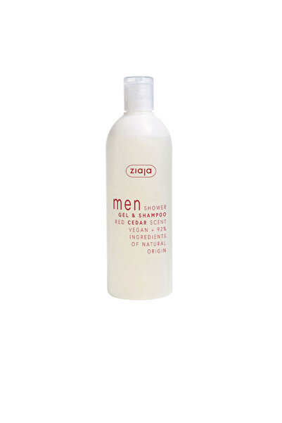 Ziaja Gel de duș pentru bărbați și șampon cu cedru roșu 400 ml
