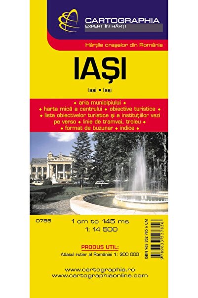 Cartographia Iasi. Harta orasului