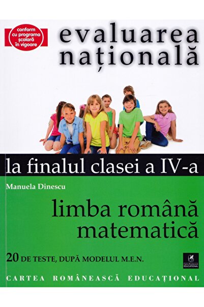 Cartea Romaneasca Educational Evaluarea nationala la finalul clasei 4 - Limba...