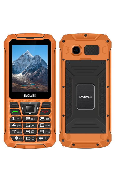EVOLVEO StrongPhone Z6, waterproof and durable phone Dual SIM, 32 MB RAM, 2G,...