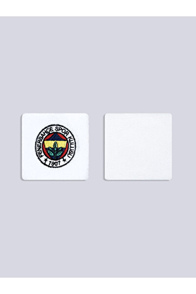 Fenerbahçe Beyaz 6 Renk Logolu Unisex Havlu Bileklik