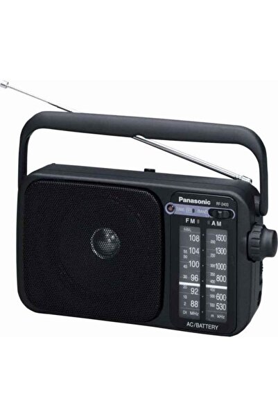 PANASONIC RF-2400DEG-K, FM/AM, Black