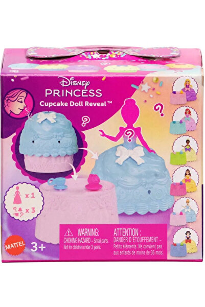 mattel Κούκλα Πριγκίπισσα της Disney σε Μορφή Καπκέικ με 5 Εκπλήξεις - JFN26