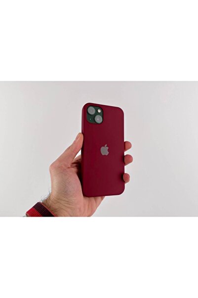 iPhone 15 Uyumlu Silikon İçi Kadife Lansman Telefon Kılıfı