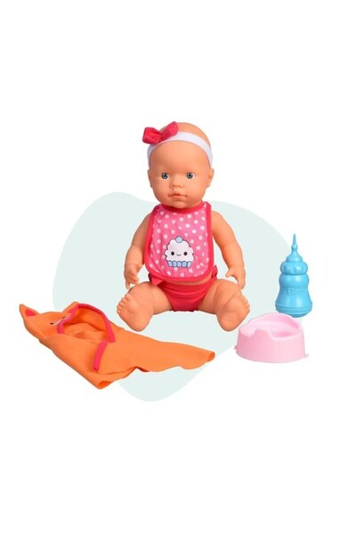 JUST TOYS Μωρό περίεργο με μπουρνούζι