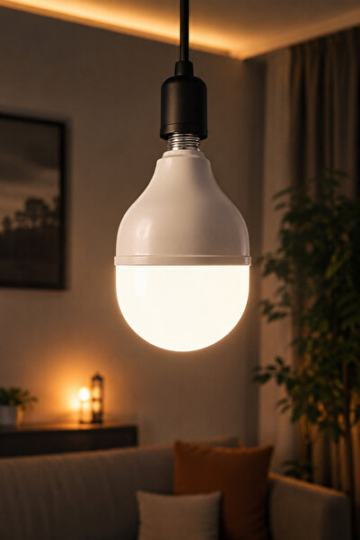 60W LED Ampul E27 1750 Lümen 6500K Beyaz Işık