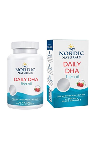 Nordic Naturals DAILY DHA EXTRA FISH OİL 60 SOFT GELS (OMEGA 3 BALIK YAĞI)
