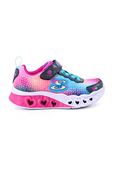 SKECHERS FLUTTER HEART LIGHTS KIZ ÇOCUK AYAKKABI 302315L-NVMT