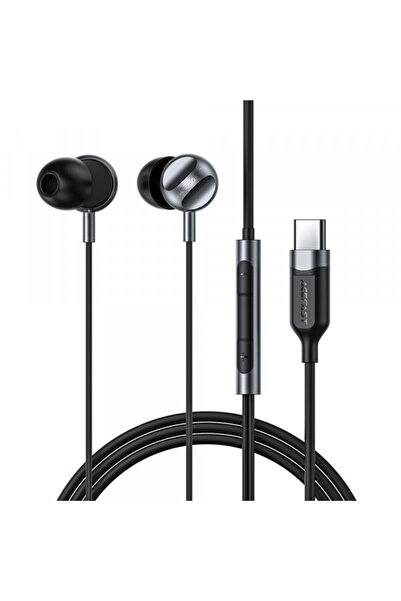 Acefast Casti Stereo L6, USB-C, 1.2m, Negru