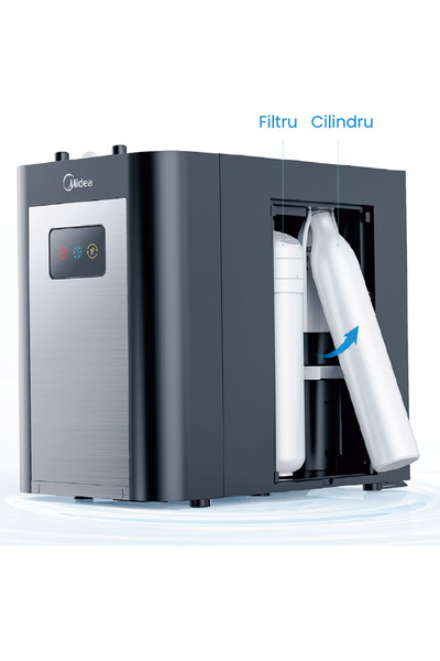 Midea Dozator de apa multifunctional JL1747U-SI, purificare, racire, apa carb...