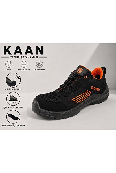 kaan ayakkabı Kaan Zevorx S1P yazlık iş güvenliği ayakkabısı