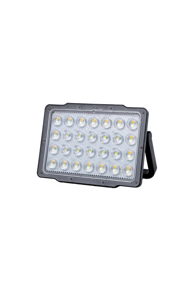 Green Lion Solar Flood Light with 7200mAh Battery & 59 LED Beads- Black