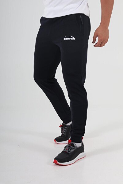 Diadora Massa Cotton Sweatpants Navy Blue