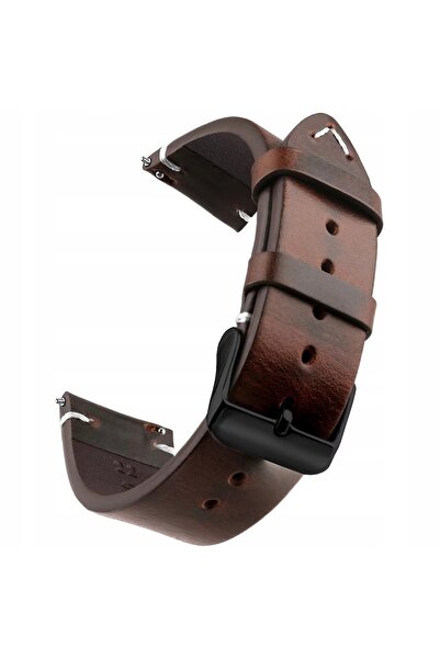 Koanni Curea universală pentru ceas 22mm pentru smartwatch, piele naturală pr...