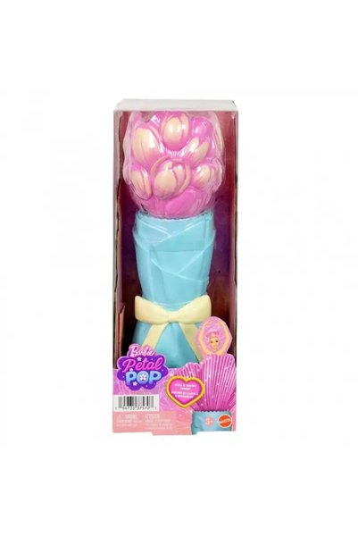 mattel Κούκλα Barbie Petal Pop σε ροζ τουλίπα