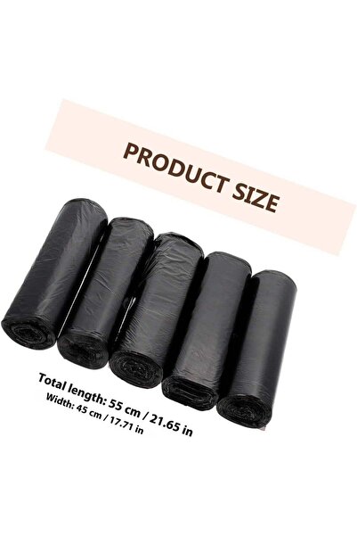 Generic 5 Gallon High-Density Trash Bags –1 PCS Roll 30 Count Roll – 45x52 cm...