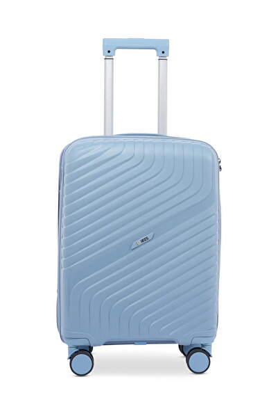 Kairos 20" Luggage with Anti-Theft Zipper | Polypropylene(PP) Material | Ligh...